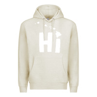 Oatmeal Heather hi hawaii Premium Hoodie - artisFamous