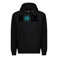 Black hodl cardano Premium Hoodie - artisFamous
