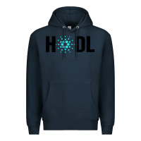 Navy hodl cardano Premium Hoodie - artisFamous