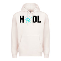 Pale Pink hodl cardano Premium Hoodie - artisFamous