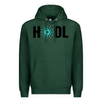 Sports Green hodl cardano Premium Hoodie - artisFamous