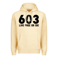 Pina Colada live free or die 603 tree Premium Hoodie - artisFamous
