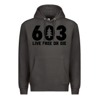 Smoke live free or die 603 tree Premium Hoodie - artisFamous