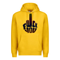 Lemon fuck you middle finger Premium Hoodie - artisFamous