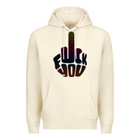 Sandshell fuck you middle finger Premium Hoodie - artisFamous