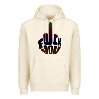 Tofu fuck you middle finger Premium Hoodie - artisFamous