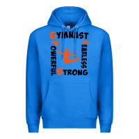 True Royal awesome gymnastics boy gymnast power strong Premium Hoodie - artisFamous