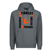 Rock awesome gymnastics boy gymnast power strong Premium Hoodie - artisFamous