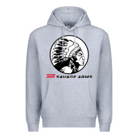 Heather Grey savage Premium Hoodie - artisFamous