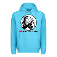 Ocean Blue savage Premium Hoodie - artisFamous