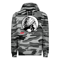 Slate Camo savage Premium Hoodie - artisFamous