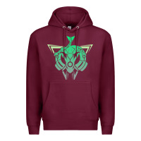 Burgundy team rayquaza Premium Hoodie - artisFamous