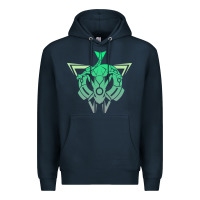 Navy team rayquaza Premium Hoodie - artisFamous