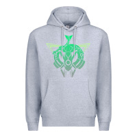 Heather Grey team rayquaza Premium Hoodie - artisFamous
