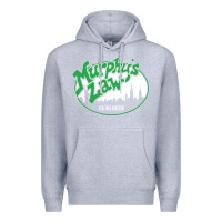 Heather Grey murphy's law Premium Hoodie - artisFamous