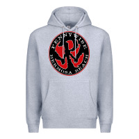 Heather Grey pennywise Premium Hoodie - artisFamous