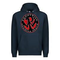 Navy pennywise Premium Hoodie - artisFamous