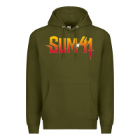 Army Green sum41 Premium Hoodie - artisFamous