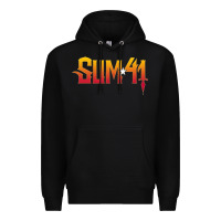 Black sum41 Premium Hoodie - artisFamous