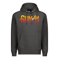 Charcoal Heather sum41 Premium Hoodie - artisFamous