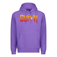 Purple sum41 Premium Hoodie - artisFamous