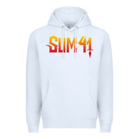 White sum41 Premium Hoodie - artisFamous