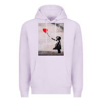 Lilac banksy, hope Premium Hoodie - artisFamous