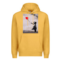 Mustard banksy, hope Premium Hoodie - artisFamous