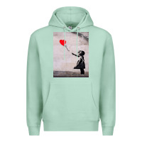 Seafoam banksy, hope Premium Hoodie - artisFamous