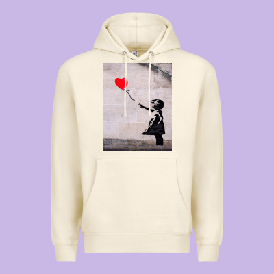 Banksy, Hope Premium Hoodie Designed By Artisfamous