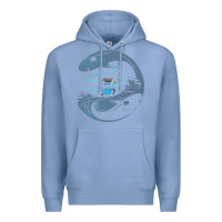 Colony Blue Avatar Katara Premium Hoodie - artisFamous