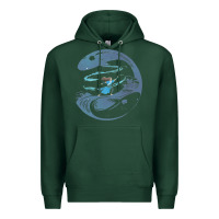 Sports Green Avatar Katara Premium Hoodie - artisFamous