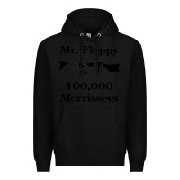 Black mr floppy Premium Hoodie - artisFamous