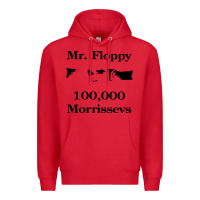 Red mr floppy Premium Hoodie - artisFamous