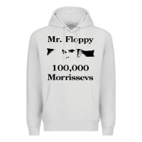 Dove Grey mr floppy Premium Hoodie - artisFamous
