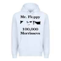 White mr floppy Premium Hoodie - artisFamous