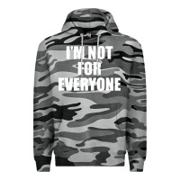 Slate Camo I'm Not For Everyone Funny Premium Hoodie - artisFamous