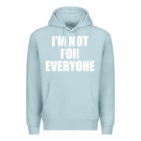 Blue Mist I'm Not For Everyone Funny Premium Hoodie - artisFamous