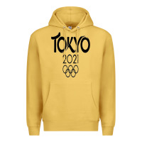 Antique Gold Olympic RingTokyo 2020 Premium Hoodie - artisFamous