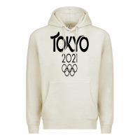 Oatmeal Heather Olympic RingTokyo 2020 Premium Hoodie - artisFamous
