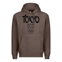 Coffee Olympic RingTokyo 2020 Premium Hoodie - artisFamous