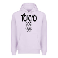 Lilac Olympic RingTokyo 2020 Premium Hoodie - artisFamous