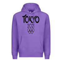 Purple Olympic RingTokyo 2020 Premium Hoodie - artisFamous