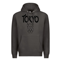 Smoke Olympic RingTokyo 2020 Premium Hoodie - artisFamous