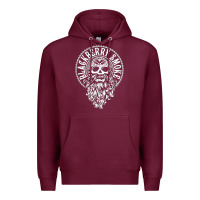 Burgundy blackberry smoke’s Premium Hoodie - artisFamous