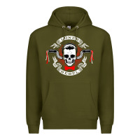 Army Green loner rebel Premium Hoodie - artisFamous