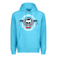 Ocean Blue loner rebel Premium Hoodie - artisFamous