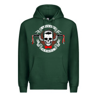 Sports Green loner rebel Premium Hoodie - artisFamous