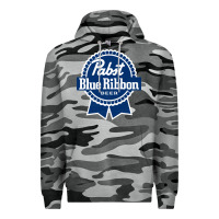 Slate Camo pabst blue ribbon Premium Hoodie - artisFamous