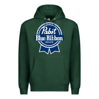 Sports Green pabst blue ribbon Premium Hoodie - artisFamous